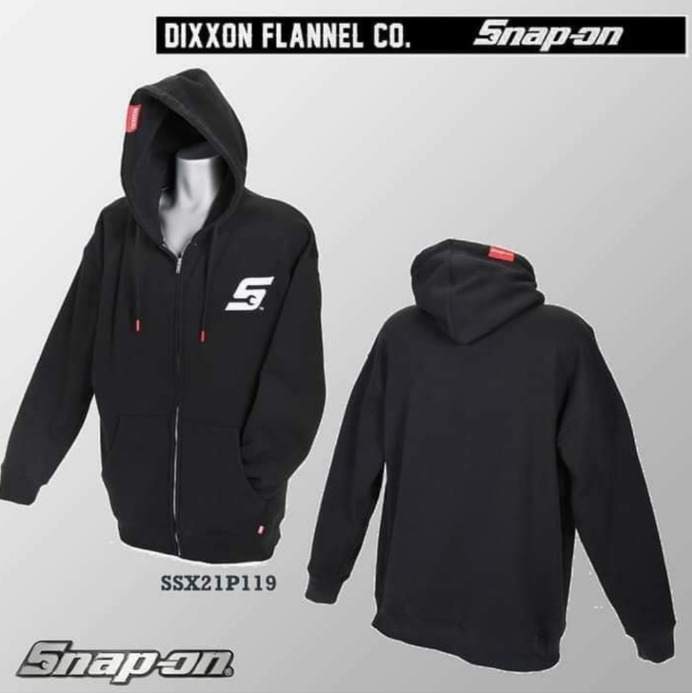 Dixxon flannel Snap on/Dixxon hoodie XL